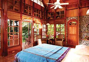 Aguila de Osa Beautiful rustic bedroom