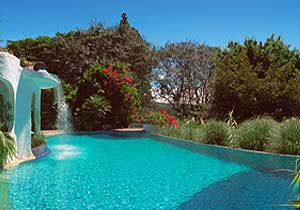Pool of Finca Rosa Blanca in Santa Barbara