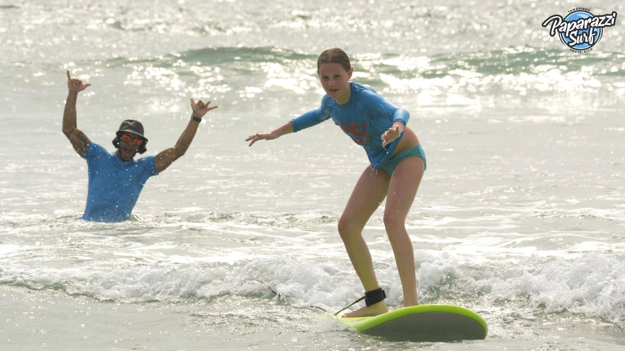 Surf lessons in Costa Rica