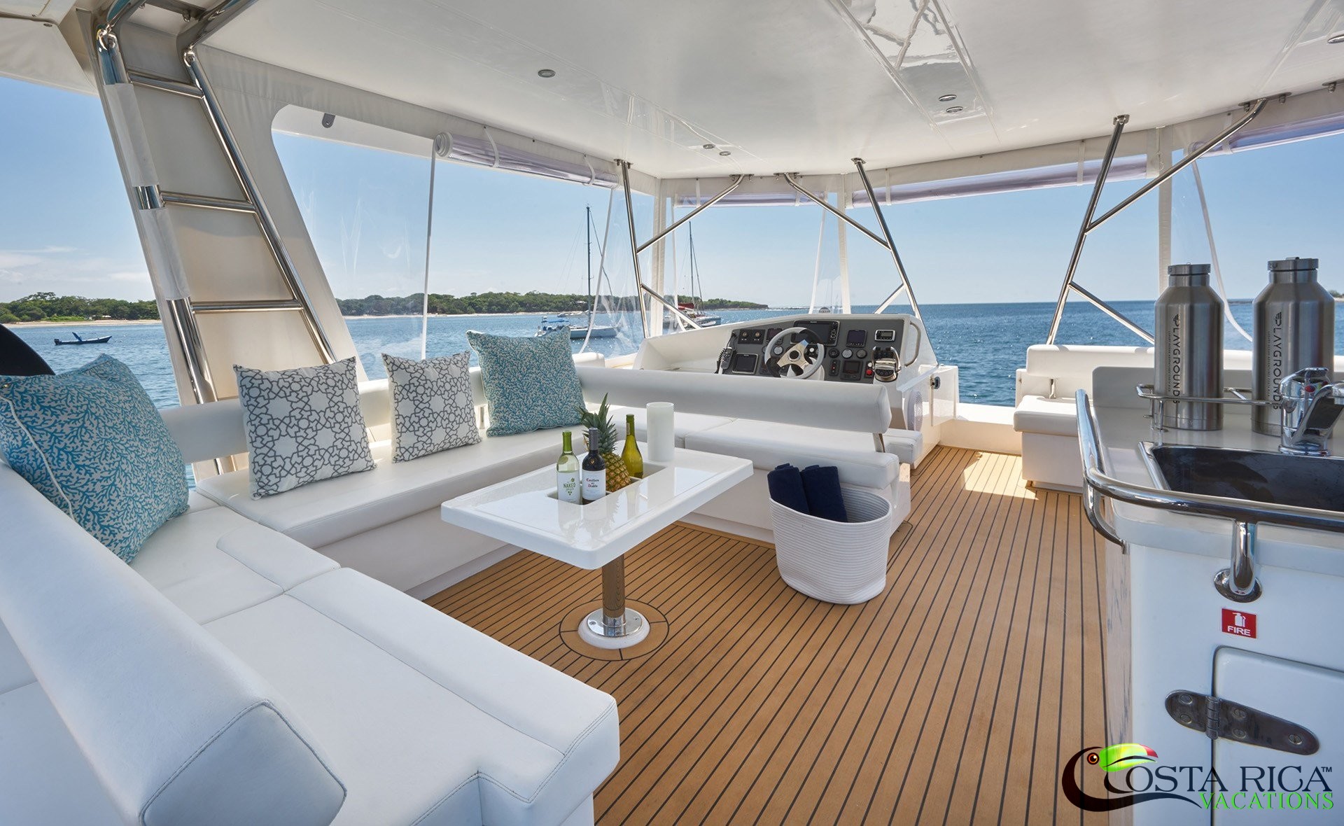 This is Playgrounds Yacht deluxe surf trip.